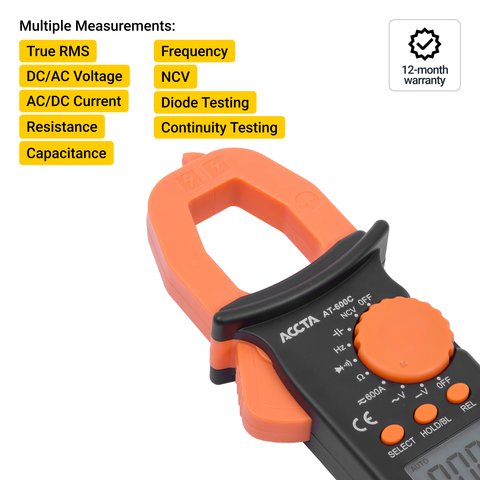 Digital Clamp Meter Accta AT-600C Preview 1