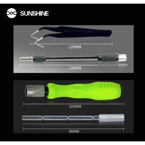 Toolkit for Repairing Mobile Devices Sunshine SS-5110, (37 in 1) Preview 2