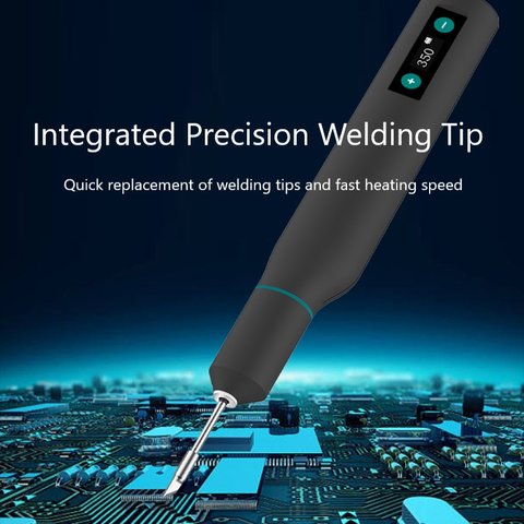 Пaяльник Quick TS1, 10 Вт, 100-420°C, 2600 mAh, Type-C Превью 4