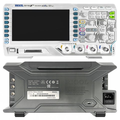 Цифровой осциллограф RIGOL DS1104Z-S Plus Превью 5