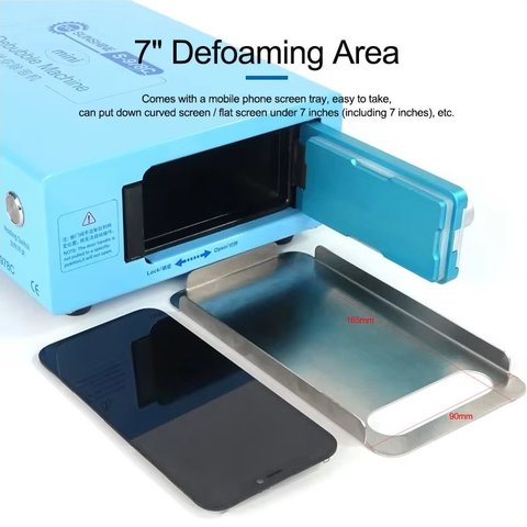 LCD Module Gluing Machine Sunshine S-978C Mini, (for LCDs up to 7") Preview 1