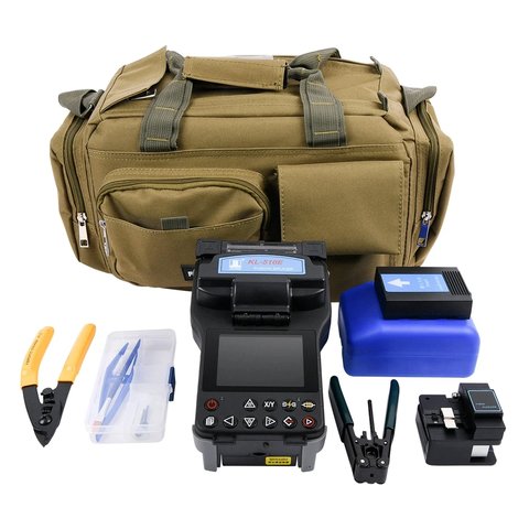 Empalmadora de fibra óptica portátil Jilong KL-510 Vista previa  4