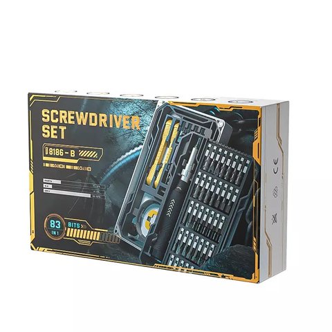 ego de herramientas profesionales para reparar teléfonos celulares y tabletas 83 en 1 JM-8186B Vista previa  3