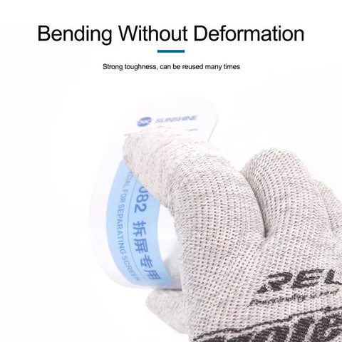 Herramienta para levantar pantalla, cristal táctil Sunshine SS-082, pala de plástico Vista previa  3