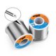 Estaño Mechanic HX-T100, Sn 63% , Pb 37%, flux 1-3%, 0,8 mm, 500 g Vista previa  1