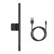 Настільна лампа Baseus i-wok Series, 5 Вт, чорна, для монітору, з кабелем, метал, Baseus, #DGIWK-B01 Прев'ю 3
