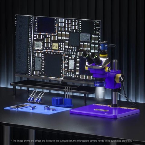 Микроскоп Mechanic MIC3-B11, тринокулярный, 7-50X Превью 4