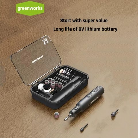 Шліфувальна машина Greenworks AGK302, 52 in 1, 80W Прев'ю 1