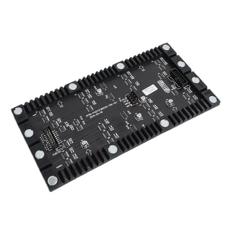 LED-модуль для рекламных екранов Hoozoe RGB-SMD2121 (p4, 256 × 128 мм, 64 × 32 точек, IP20, 1000 нт, гибкий, встроенные магниты) Превью 1
