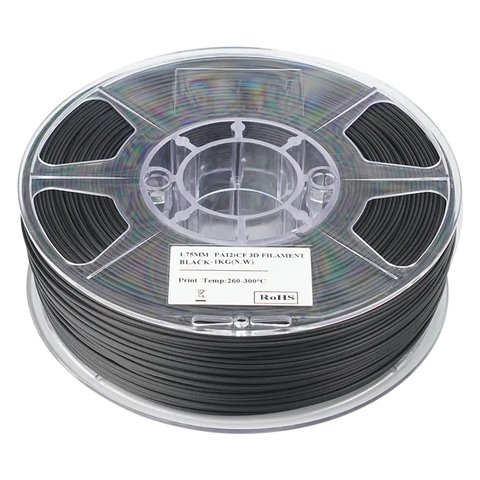 Філамент для 3D-принтера eSUN PA12+CF Black, 1 кг Прев'ю 3